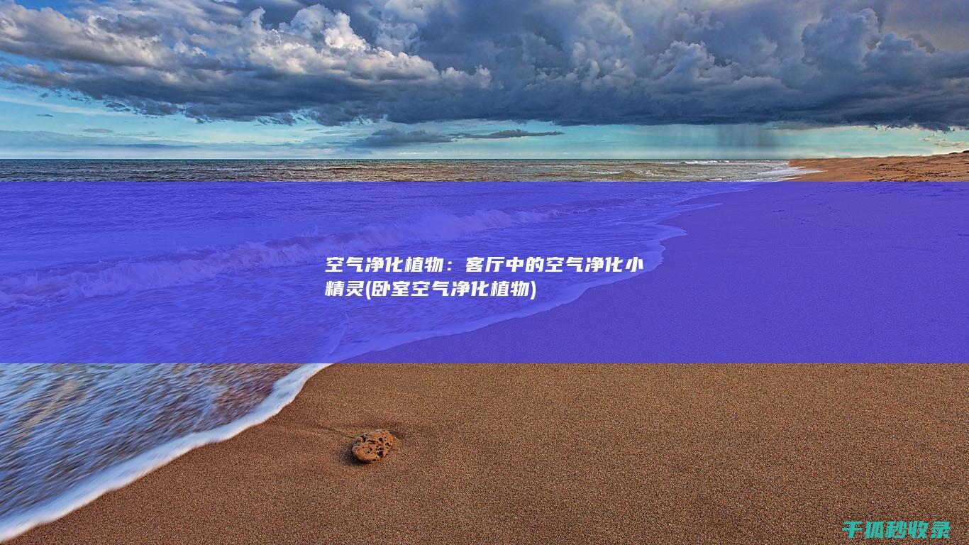 空气净化植物：客厅中的空气净化小精灵 (卧室空气净化植物)