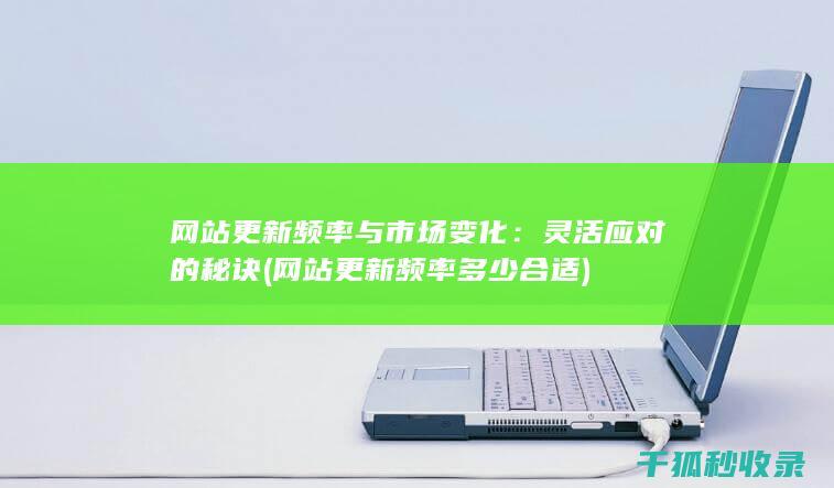 网站更新频率与市场变化：灵活应对的秘诀 (网站更新频率多少合适)
