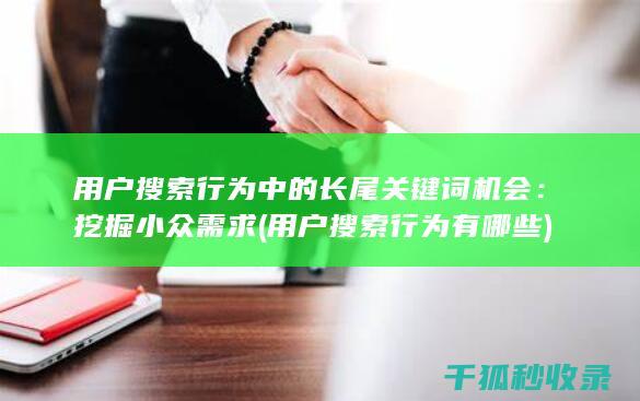 用户搜索行为中的长尾关键词机会：挖掘小众需求 (用户搜索行为有哪些)