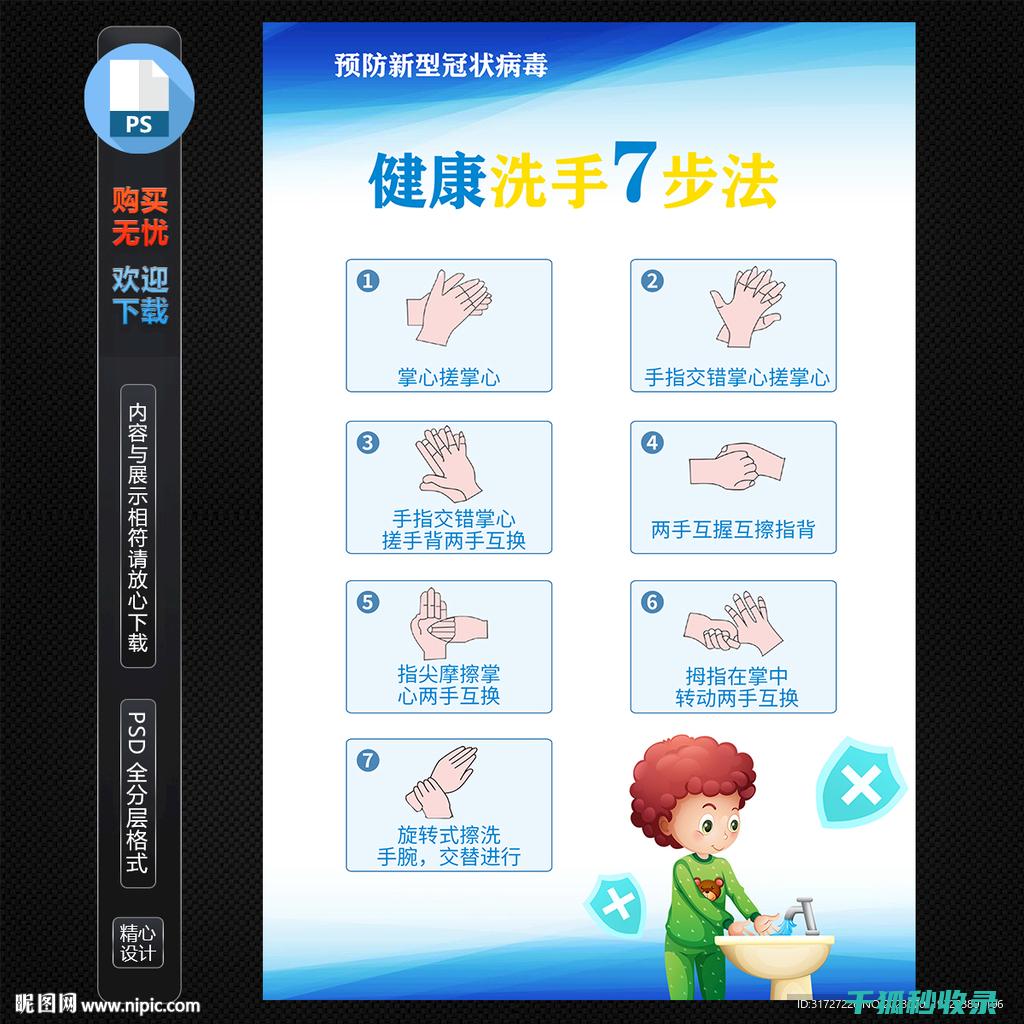 洗手的正确方法