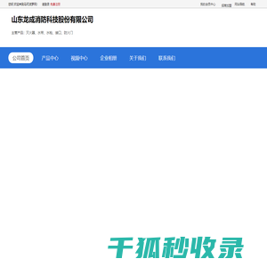 山东龙成消防有限公司网站